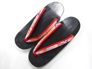 漆塗り　桐下駄(23センチ)